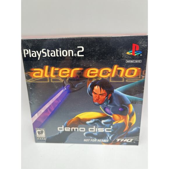 New Alter Echo Playstation 2 Ps2 Game Demo Sampler Not for Resale - Picture 1 of 5
